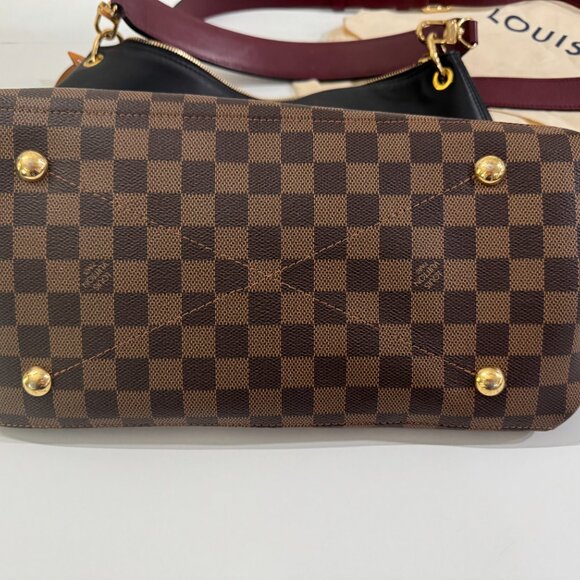 Louis Vuitton Damier Ebene Calfskin Maida in Black - Picture 5 of 16